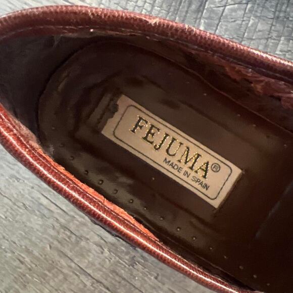 Vintage Woven Leather Loafers – Made in Spain – EU 39 / US 6.5 - Picture 6 of 6